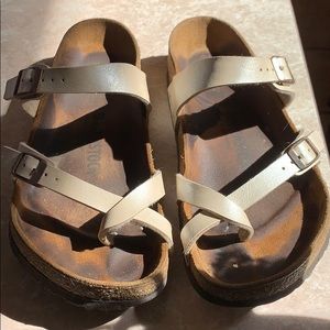 Mayari Birkenstock’s - Graceful Pearl White
